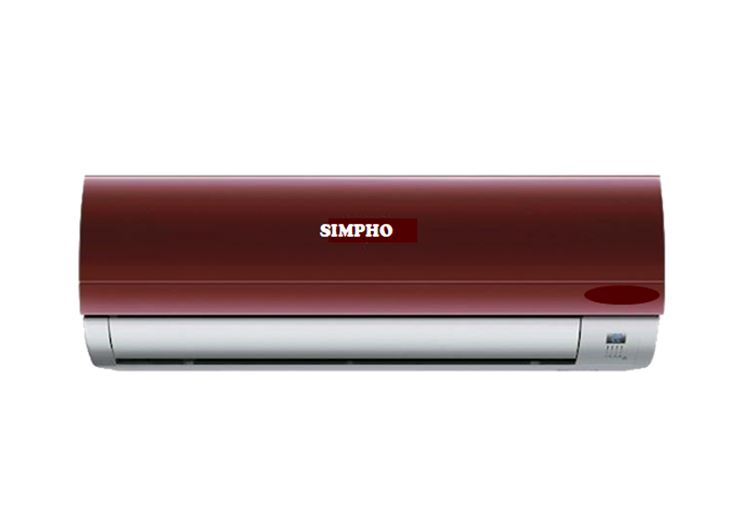 SIMPHO1.5 TON, 3 STAR DUAL INVERTER SPLIT AC (COPPER, JS-Q18TWXD1, WINE RED) 